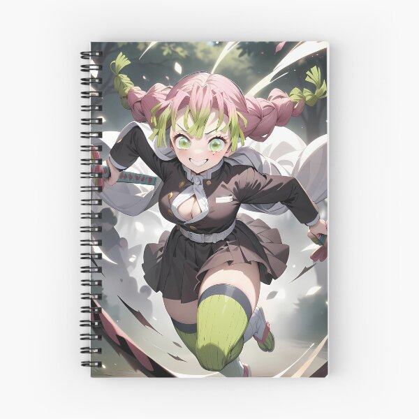 Item preview, Mitsuri Kanroji Demon Slayer Dynamic Forest Sprint designed and sold by riadjamai.