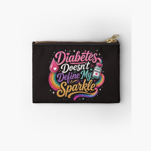 Item preview, Diabetes Humor – Diabetes Doesn't Define My Sparkle designed and sold by DiabetesPrints.