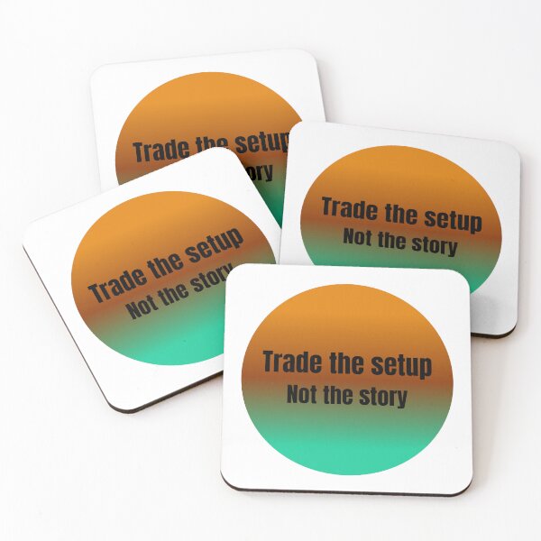 Item preview, Day trading motivation-Trade the set up not the story-trading gift designed and sold by Bullrunprints.
