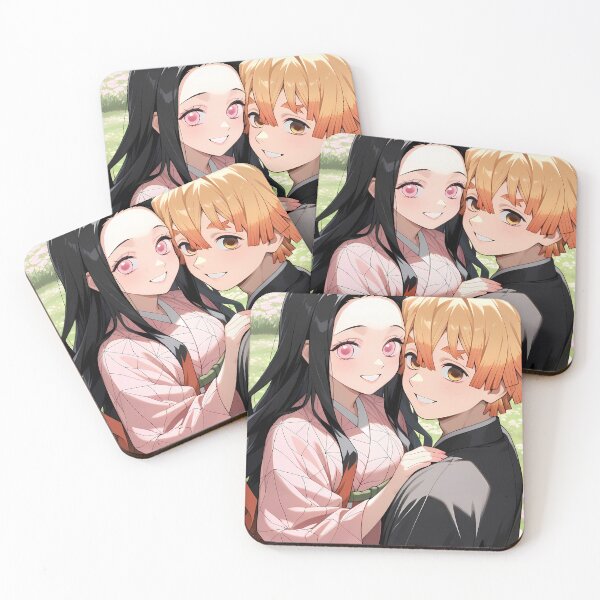 Item preview, Zenitsu Agatsuma Demon Slayer Soft Pastel Romance designed and sold by riadjamai.