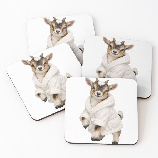 Item preview, Bathrobe Nigerian Dwarf Goat designed and sold by Sillytoe.