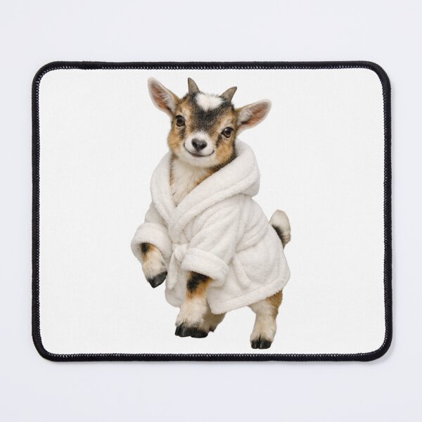 Item preview, Bathrobe Nigerian Dwarf Goat designed and sold by Sillytoe.