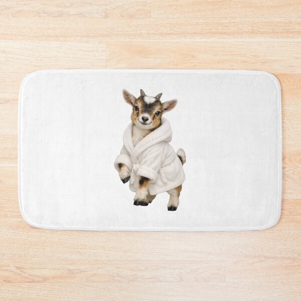 Item preview, Bathrobe Nigerian Dwarf Goat designed and sold by Sillytoe.