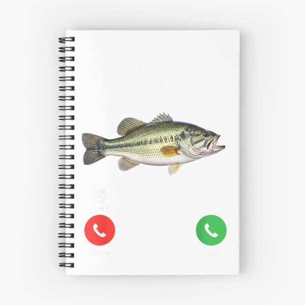 Item preview, Fih Calling Decline Accept Phone Call Funny Fish T-Shirt designed and sold by Magoya Store ⭐⭐⭐⭐⭐.