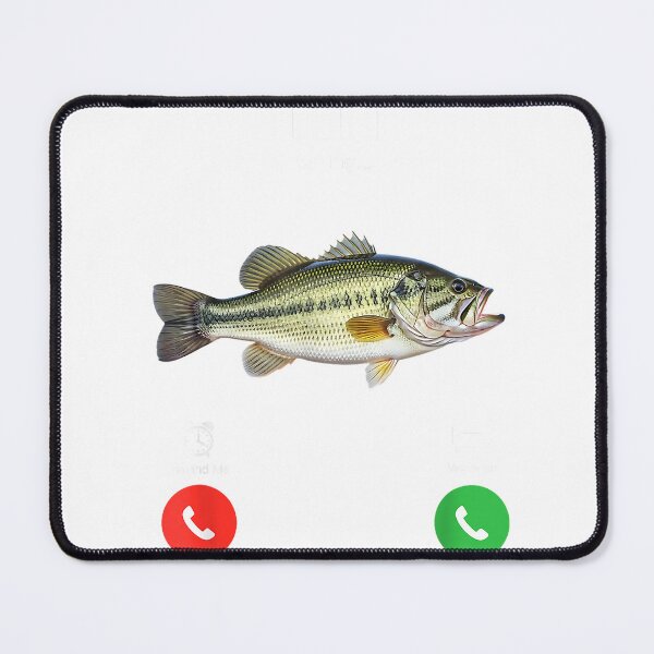 Item preview, Fih Calling Decline Accept Phone Call Funny Fish T-Shirt designed and sold by Magoya Store ⭐⭐⭐⭐⭐.