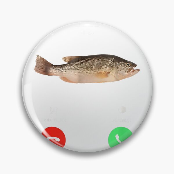 Item preview, Fih Calling Remind me Message Decline Accept Phone Call Fish T-Shirt designed and sold by JJLetterDesigns.