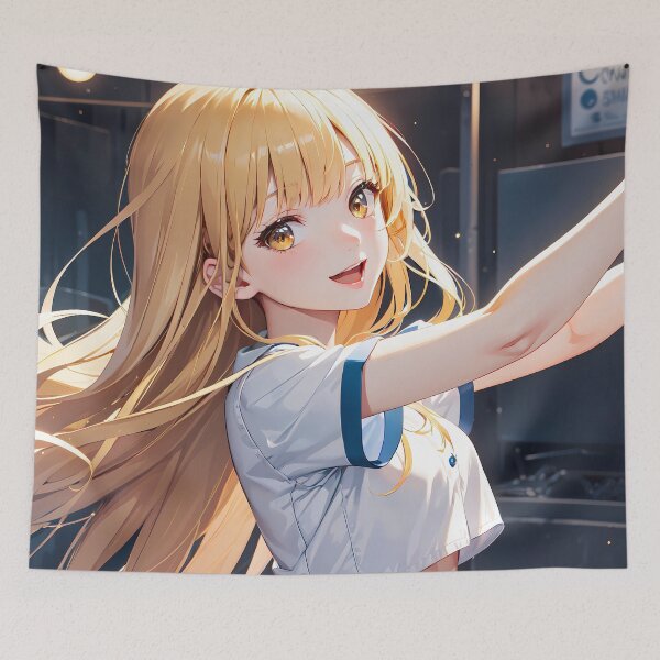 Item preview, Mahiru Shiina Angel Next Door Bright Smile Night Glow designed and sold by riadjamai.