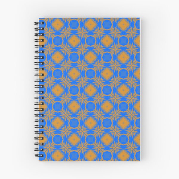 Item preview, Orange and Blue Diamond Pattern designed and sold by Shy Fractal Designs.