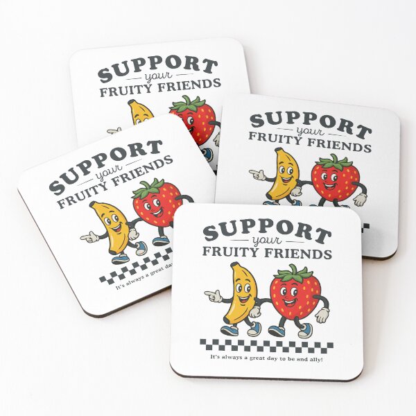 Item preview, Support Your Fruity Friends Vintage LGBT Support designed and sold by nosu-art-pod.