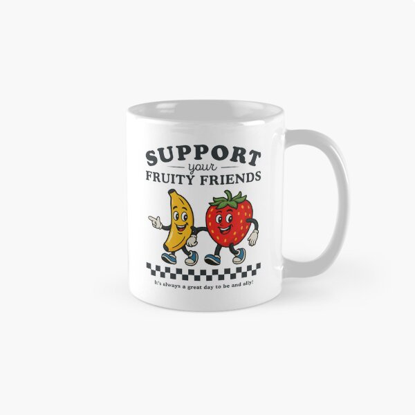Item preview, Support Your Fruity Friends Vintage LGBT Support designed and sold by nosu-art-pod.
