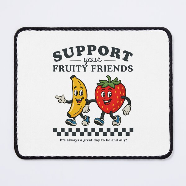 Item preview, Support Your Fruity Friends Vintage LGBT Support designed and sold by nosu-art-pod.
