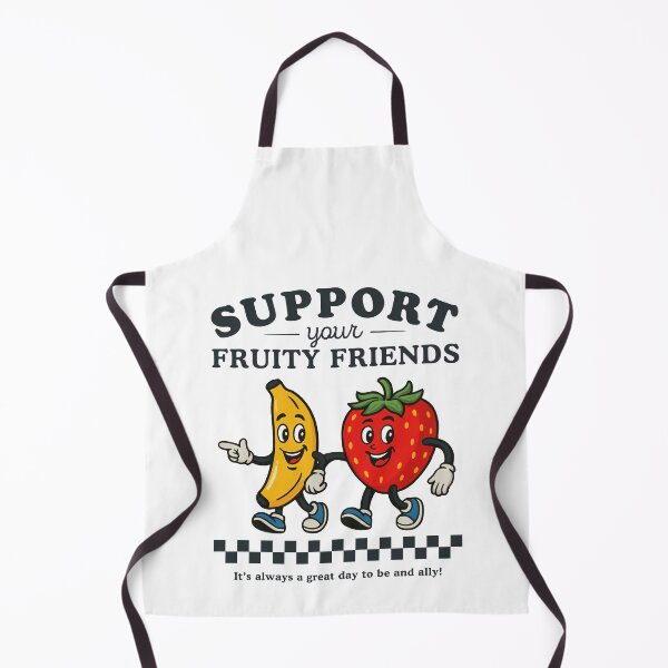 Item preview, Support Your Fruity Friends Vintage LGBT Support designed and sold by nosu-art-pod.