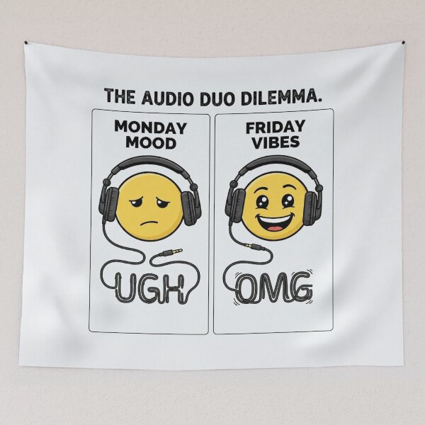 Item preview, audio duo dilemma designed and sold by ritusdesigns.