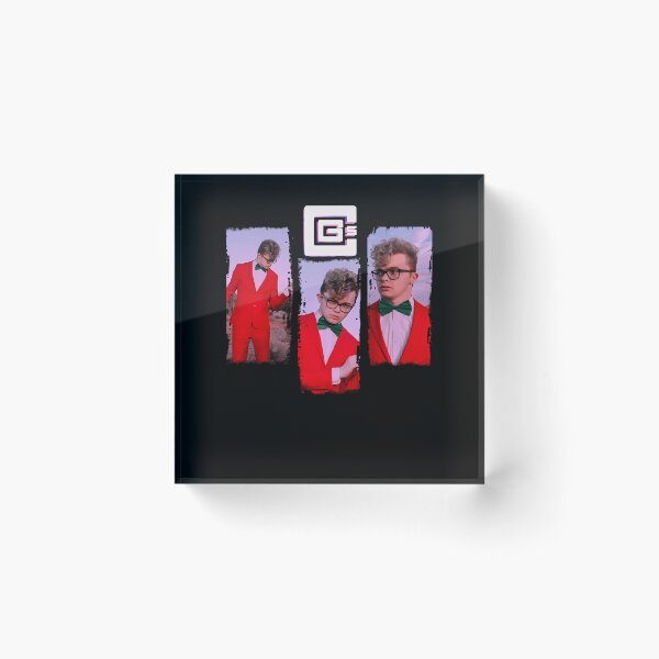 Item preview, Red Suit Green Bowtie Triple Panel Look designed and sold by nourkhalil.