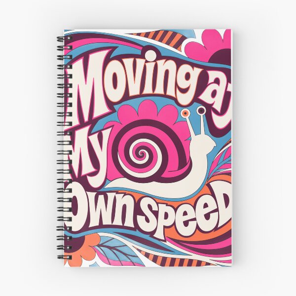 Item preview, Moving at My Own Speed Snail Design designed and sold by KHCreative2025.