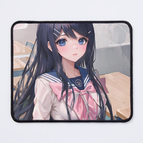 Item preview, Sayaka Maizono Danganronpa Classroom Blue Eyes Calm designed and sold by bystudiolereve.