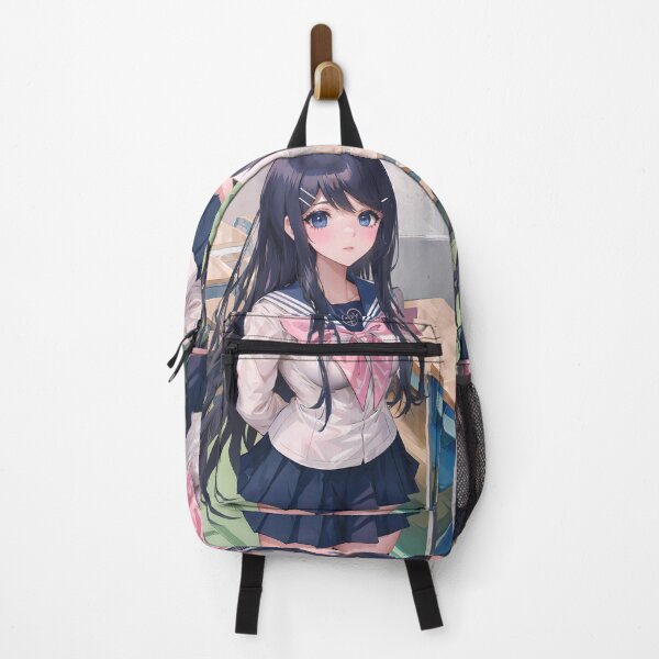 Item preview, Sayaka Maizono Danganronpa Classroom Blue Eyes Calm designed and sold by bystudiolereve.