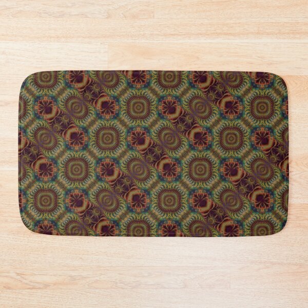 Item preview, Jeweled Tile Pattern designed and sold by Shy Fractal Designs.