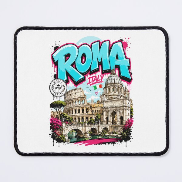 Item preview, Rome Street Art Urban Graphic Tee designed and sold by AtuqStudio.