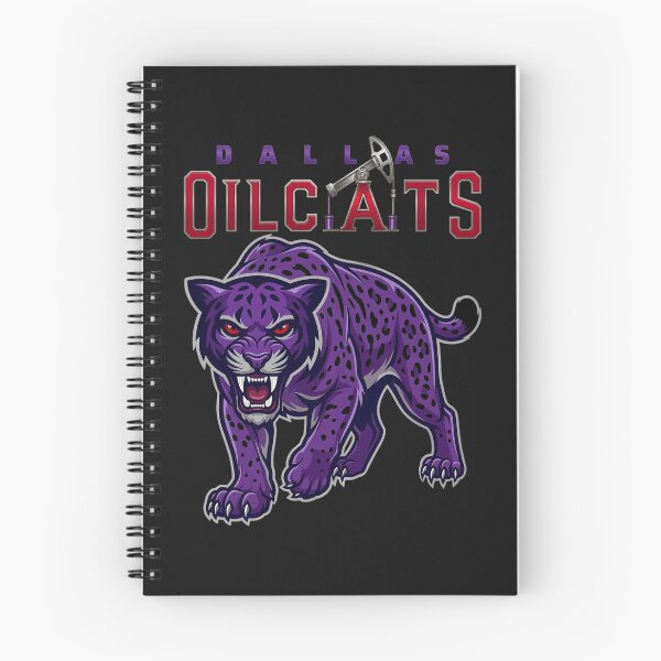 Item preview, Dallas Oilcats Prowling Logo designed and sold by CloveMan3.