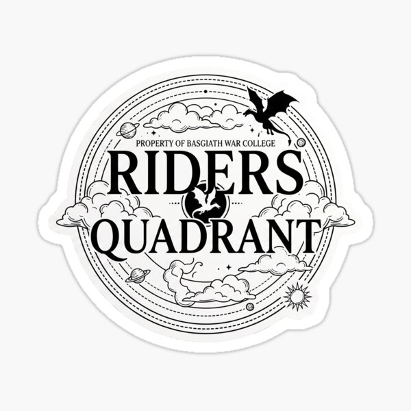 Item preview, Dragon Riders Quadrant - Fourth Wing Fantasy designed and sold by LunnaAtica.