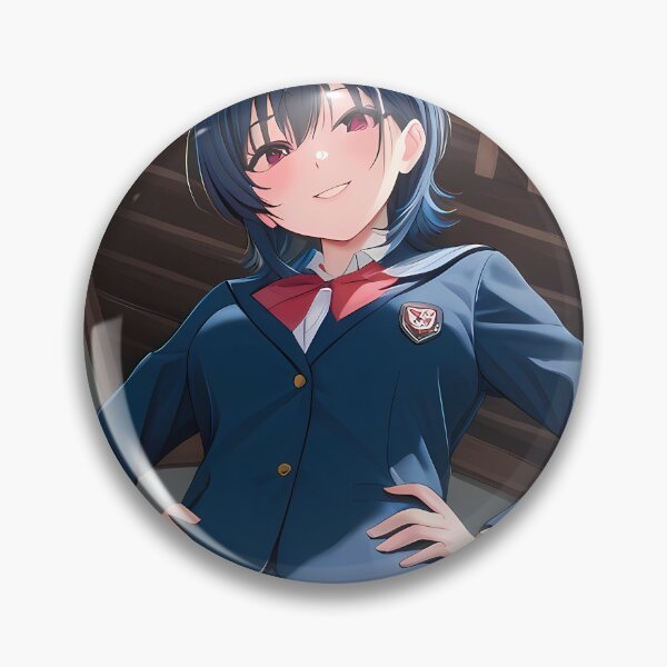Item preview, Umi Asanagi Second Prettiest Girl Confident School Courtyard Pose designed and sold by bystudiolereve.