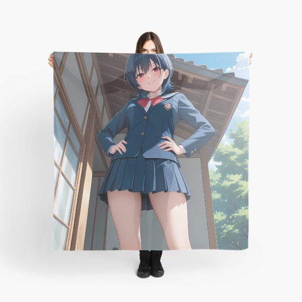 Item preview, Umi Asanagi Second Prettiest Girl Confident School Courtyard Pose designed and sold by bystudiolereve.