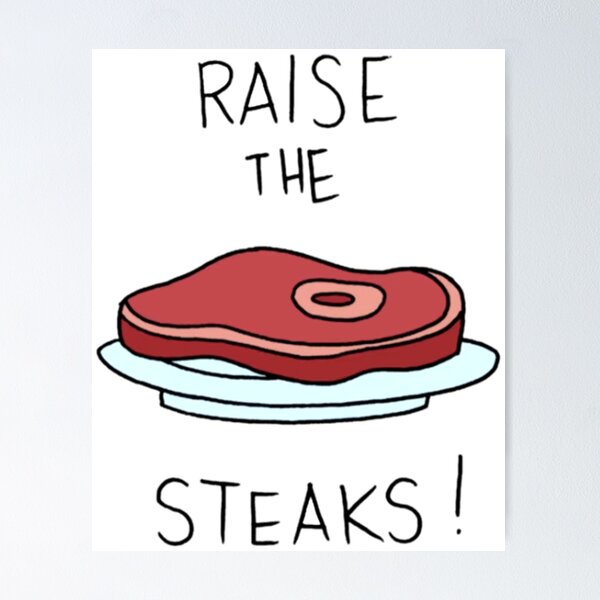 Item preview, Raise The Steaks designed and sold by playatech.
