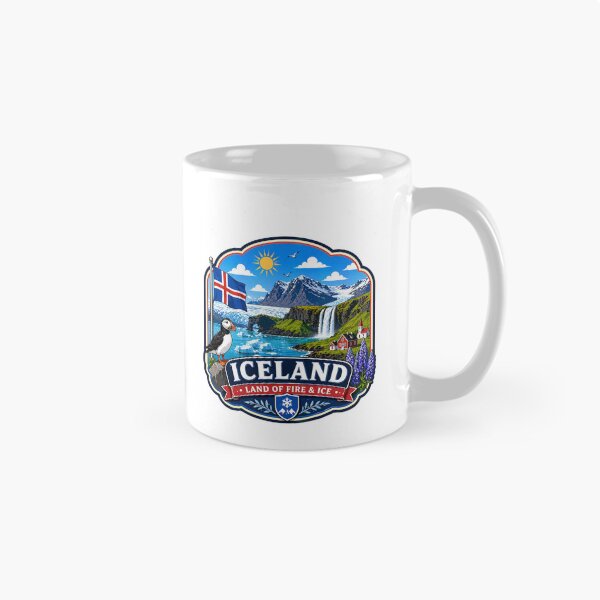 Item preview, Iceland - Land of Fire & Ice designed and sold by Myra365Art.