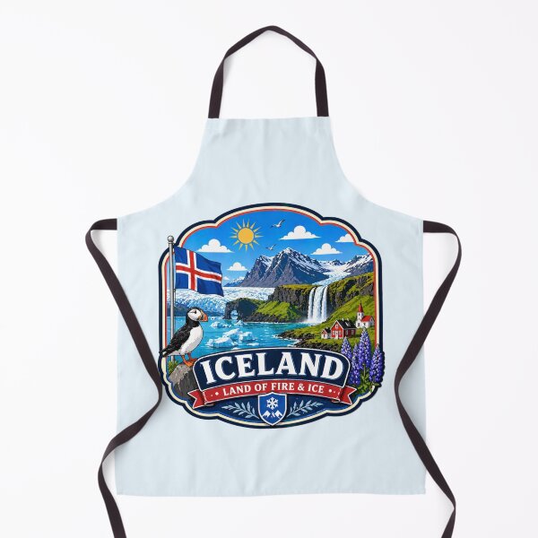 Item preview, Iceland - Land of Fire & Ice designed and sold by Myra365Art.