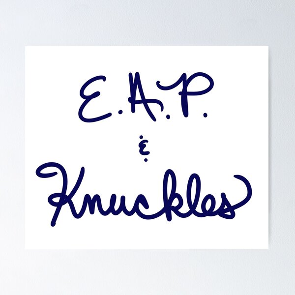 Item preview, E.A.P. & Knuckles designed and sold by abeink.