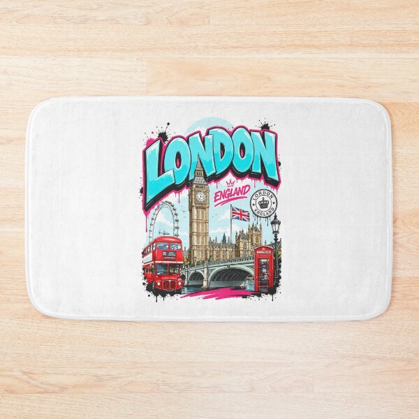 Item preview, London Street Art Urban Graphic Tee designed and sold by AtuqStudio.