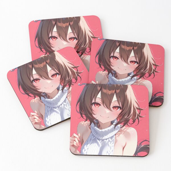 Item preview, Agnes Tachyon Uma Musume Pink Backdrop White Sweater Charm designed and sold by bystudiolereve.
