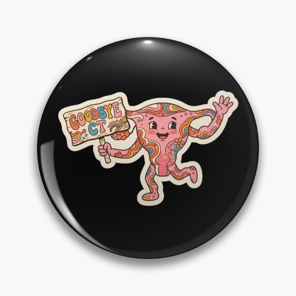 Item preview, Goodbye UT Retro 70s Psychedelic Groovy Hysterectomy designed and sold by Georain.