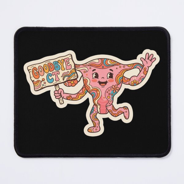 Item preview, Goodbye UT Retro 70s Psychedelic Groovy Hysterectomy designed and sold by Georain.