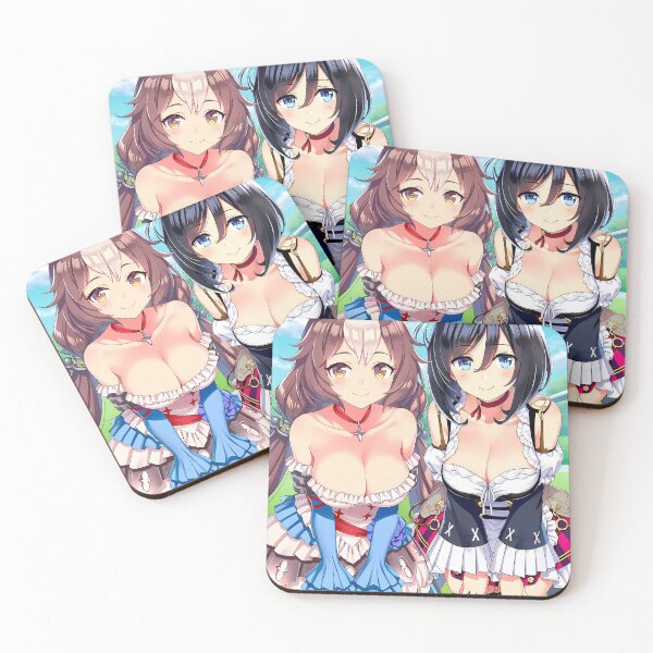 Item preview, Eishin Flash Uma Musume Pretty Derby Outdoor Waifu Duo Portrait designed and sold by bystudiolereve.