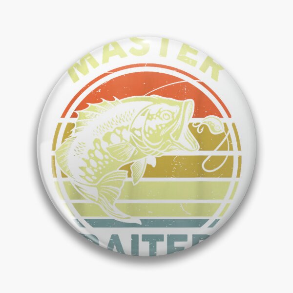 Item preview, Fishing-Shirt Dad Grandpa Master-Baiter Funny T-Shirt designed and sold by JankoZED.