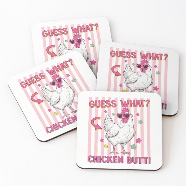 Item preview, Guess What Chicken Butt Vintage Funny designed and sold by nosu-art-pod.