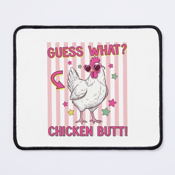Item preview, Guess What Chicken Butt Vintage Funny designed and sold by nosu-art-pod.