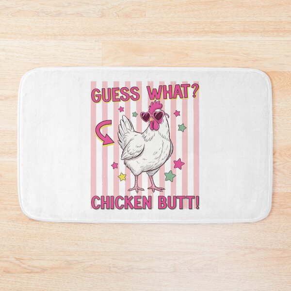 Item preview, Guess What Chicken Butt Vintage Funny designed and sold by nosu-art-pod.