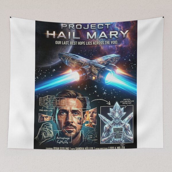 Item preview, Project Hail Mary designed and sold by romHaDeone.