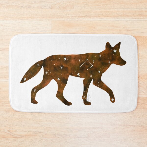 Item preview, Constellation coyote watercolor designed and sold by Ana Gorozpe.
