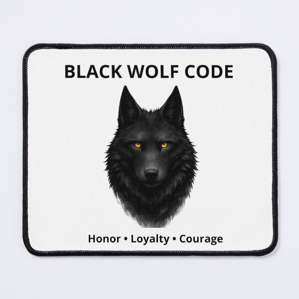 Item preview, Black Wolf Code Original Logo T-Shirt designed and sold by Bwolf1956.