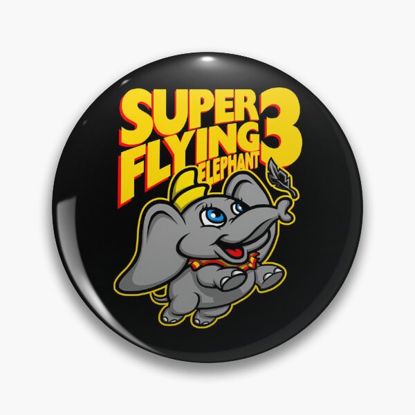 Item preview, Flying Elephant Cartoon Character designed and sold by VeryDr.