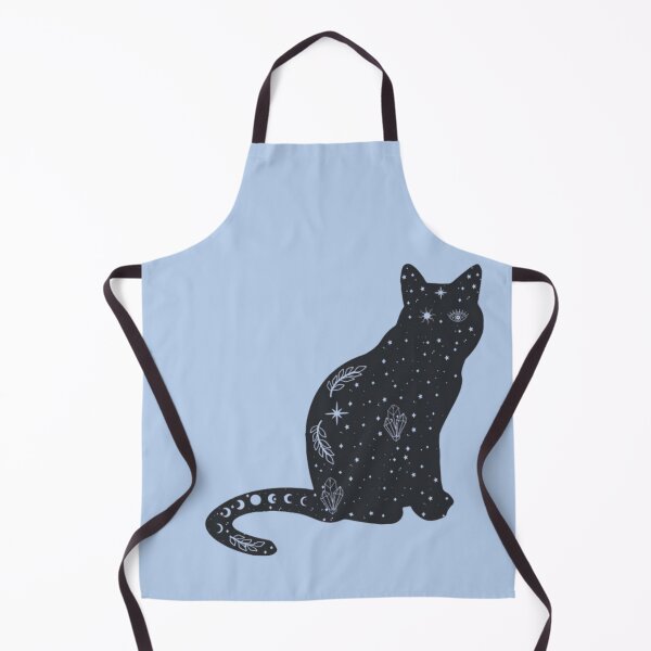 Item preview, Celestial Black Cat Moon Phases Crystal Stars Witchy Gothic Cosmic Tshirt designed and sold by HopeAndHustle.