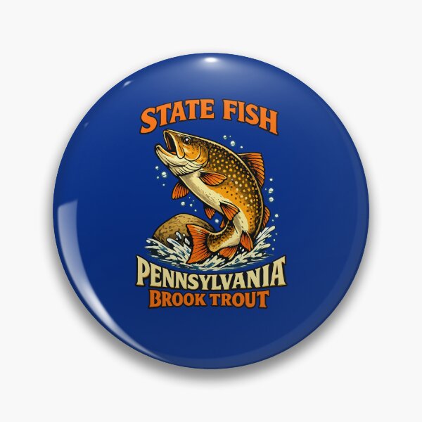 Item preview, Wild Waters Pennsylvania Brook Trout designed and sold by taiche.