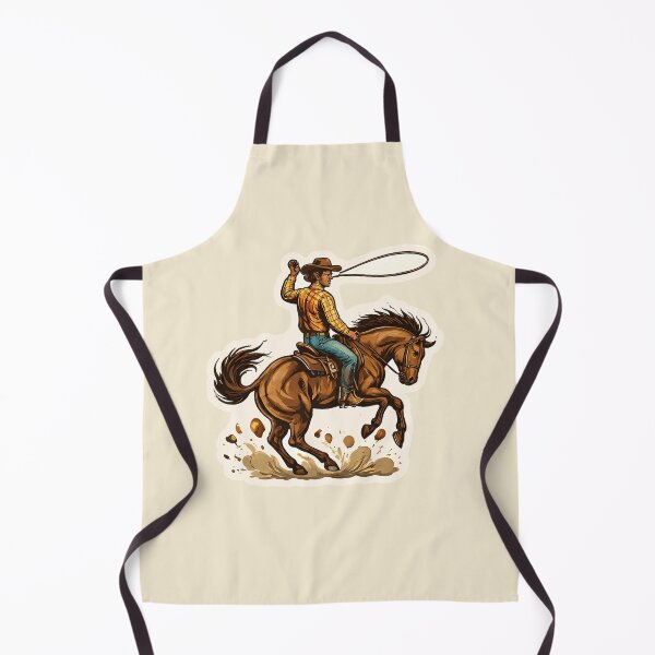 Item preview, Rodeo Cowboy Watercolor - Texas Western Culture designed and sold by ChemicalXShop.