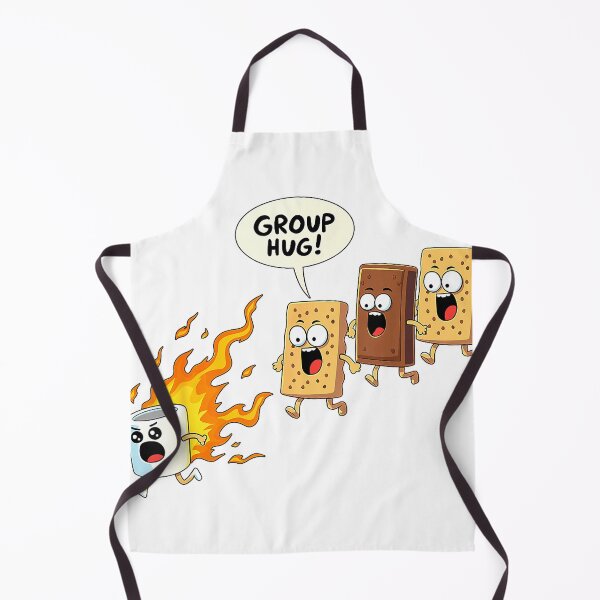Item preview, Funny Camping Smores Group Hug Cute S'Mores T-Shirt designed and sold by Voila-creative.