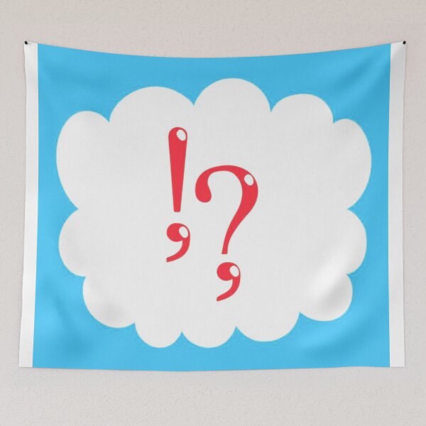 Item preview, Interrobang - Comma Version designed and sold by ritusdesigns.