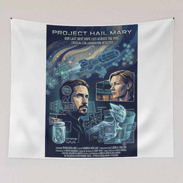 Item preview, Project Hail Mary designed and sold by romHaDeone.